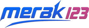 Logo merak123 pada navigasi utama